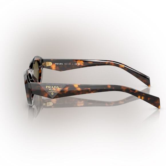 Prada Brown Tortoiseshell Eyewear - Picture 7 of 8